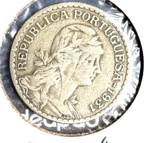 Portugal 1931 Escudo Km 578 VF second key date - Picture 1 of 2