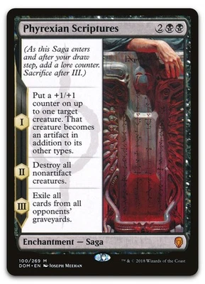 Phyrexian Scriptures #100 (LP) Dominaria DOM Magic MTG - Image 1 of 2