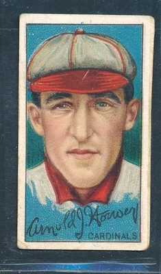 1912 T202 Hassan End Panel: ED HAUSER St. Louis Cardinals ~ VG-EX (Altered) Foto 1 de 2