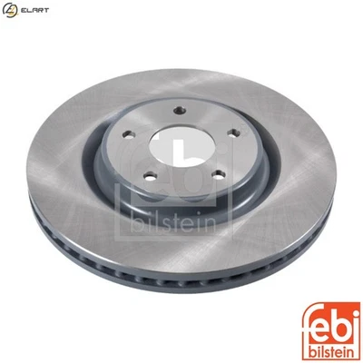 2x BRAKE DISC 108558 FOR NISSAN MR16DDT 1.6L QR25DE 2.5L M9R 2.0L MR20DD 2.0L - Image 1 of 4