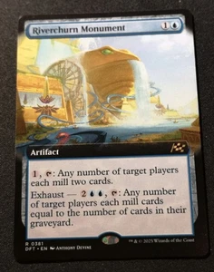 Riverchurn Monument - Extended Art - DFT - MTG - EN - NM - 0381 - Picture 1 of 1