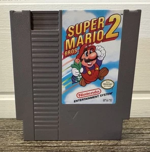 Super Mario Bros. 2 (Nintendo Entertainment System, 1988) NES nur Kassette GETESTET - Bild 1 von 6
