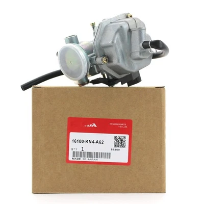 CARBURETOR ASSY 16100-KN4-A62 OEM For Honda XR100R 2001-2003 CRF100F 2004-2005 Foto 1 de 4