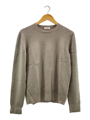 Suéter de punto Gran Sasso (grueso), talla 48, lana, gris, color liso, 23198 31712 Foto 1 de 4