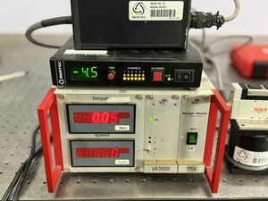 Bertec PY6-50 Torque Sensor + AM6800 Amplifier + VA3600 Controller TESTED - Picture 1 of 12
