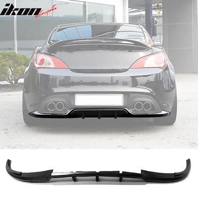 Fits 10-16 Hyundai Genesis Coupe Walker Rear Bumper Lip Diffuser Valance Spoiler Foto 1 de 4