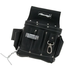 Elektriker Leder Werkzeug Gürteltasche 10 Pkt Schwerlast Werkzeug Arbeit CT5939 - Bild 1 von 3