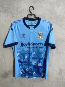 Coventry City Jersey Home football shirt 2020 - 2021 Hummel Men Size S/M - Picture 1 of 7