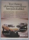 1977 Rover SD1 Original advert No.1