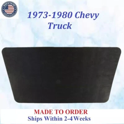 NUEVO 1973-1980 Chevrolet Truck capó aislamiento gris/negro rem #ctk-hin-040 Foto 1 de 3
