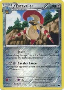 Pokemon - Escavalier - 74/108 - Rare - Reverse Holo - BW - Dark Explorers - NM - Picture 1 of 1