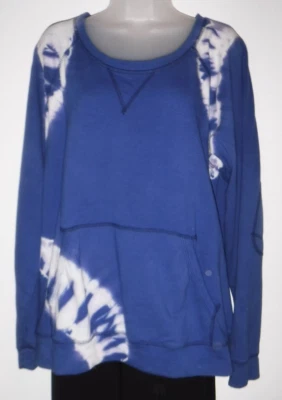 Central Park Talla 2X Top Azul Manga Larga Foto 1 de 4