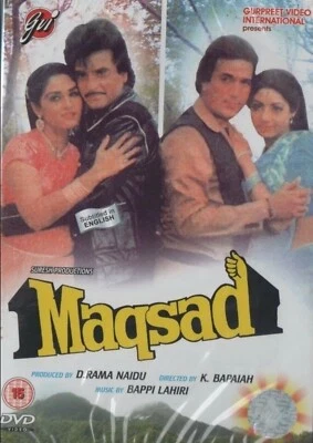 Maqsad - *Rajesh Khanna *Jeetendra *Sridevi *Jaya Prada Bollywood DVD - Image 1 of 2