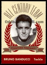 1991 STANFORD CARDINAL ALL-CENTURY BRUNO BANDUCCI STANFORD CARDINAL