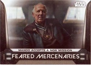 2021 Topps Star Wars Bounty Hunters Feared Mercenaries The Mandalorian PYC! - Picture 1 of 11
