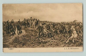 POSTCARD Napoleon. "1807" After J.L.E Meissonier. battle. - Picture 1 of 2