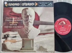 Tchaikovsky - Violin Concerto Heifetz Reiner LSC 2129 SD 14S/21S Indy LP - Picture 1 of 2