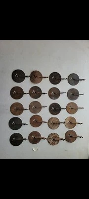 20 Victor Number 3&4 Longspring Foothold Trap Pans Vintage Trapping Parts Traps - Image 1 of 4