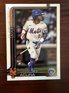 2025 Topps Series 2  Luisangel Acuna RC New York Mets #524 - Picture 1 of 1