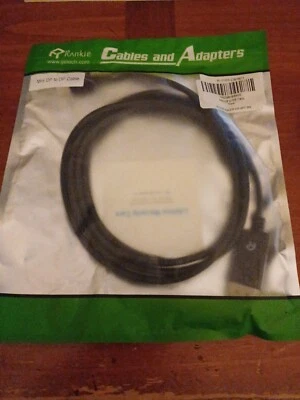 Rankie Mini Displayport To Displayport Cable Mini DP To DP Mac Apple - Image 1 of 2