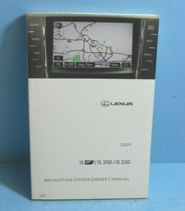 09 2009 Lexus IS F/IS 350/IS 250 Manual del propietario del sistema de navegación - Imagen 1 de 1