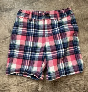Janie And Jack Unisex Plaid Shorts Size 5 EUC - Picture 1 of 6
