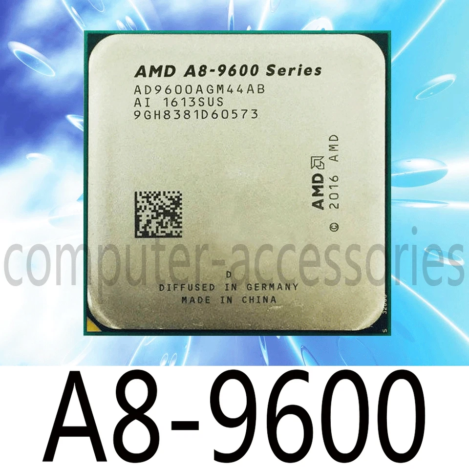 AMD A8-9600 3.1GHz 4-Core 2M Cach Socket AM4 65W APU Processor - Image 1 of 1