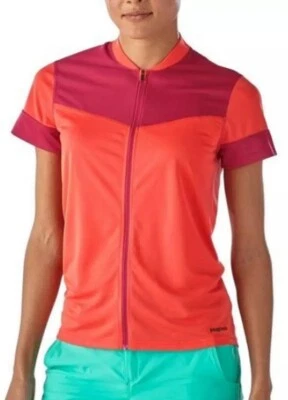 Camisa de ciclismo PATAGONIA mountain road bike zíper completo secagem rápida absorção feminina XXS - Imagem 1 de 4