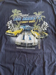 Original Big Daddy's Street Rods Newport Blue T SHIRT CAR SHOW TEE SIZE: Large - Picture 1 of 2