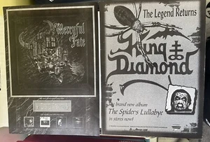 Vintage King Diamond Spiders Lullabye Mercyful Fate Dead Again Album Ad Lot - Picture 1 of 1