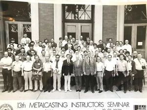 13th METALCASTING INSTRUCTORS SEMINAR UNIVERSITY OF WISCONSIN STOUT JUNE 1975 C2 - Picture 1 of 6