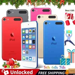 2025🎁NEW Sealed Apple iPod Touch 6 7th Gen (128 256GB) All Colors Player LOT - Picture 1 of 30