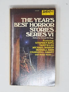 GERALD W. PAGE EDITOR 1ST ED- The Year's Best Horror Stories: Series VI, 1978 - Picture 1 of 4