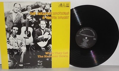 DELMORE BROTHERS WAYNE RANEY When They Let The Hammer Down LP Bear Family Vinyl - Image 1 of 3