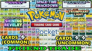 ✨Pokemon Trading Card Game TCG Pocket (♢) Common und Uncommon Karten (♢♢) TRADE✨ - Bild 1 von 1