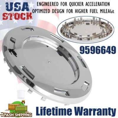 22 Inch 7 Spoke Wheel Center Hubcap Cap w/ Ring For 2007-2014 Cadillac Escalade - Image 1 of 4