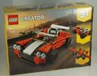 Lego City Lego Race Car Red Aeroplane 3 In 1 Creator 31100 New