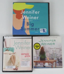 3 Audiobooks by Jennifer Weiner on CDs -THEN CAME YOU -BIG SUMMER -CERTAIN GIRLS - Imagen 1 de 18