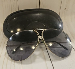 Vtg Porsche Design Carrera Aviator Sunglasses 5621 Austria w/ Case & 1 Lens Sets - Picture 1 of 10