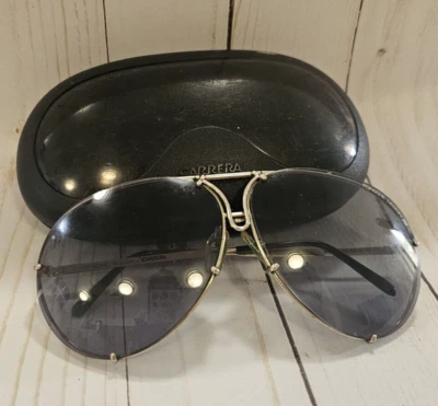 Vtg Porsche Design Carrera Aviator Sunglasses 5621 Austria w/ Case & 1 Lens Sets - Image 1 of 4