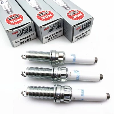 3x NGK SILZKGR8B8S Zündkerze 94201 Für BMW Coupe 4 Coupe Mini Clubman Countryman - Bild 1 von 4