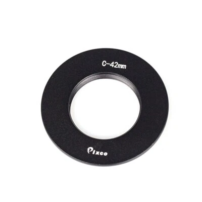 Camera Macro Adapter For C-Mount CCTV / Cine Lens to M42 Screw Thread - Image 1 of 4