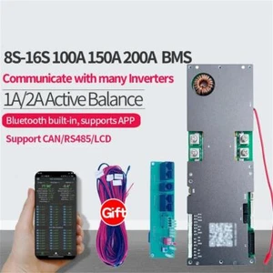 JK 8-16S 100-200A Inverter BMS for Family BMS BT RS485 CAN Energy Storage Lot AK - Picture 1 of 36