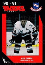 1990-91 Kansas City Blades #18 Lee Giffin