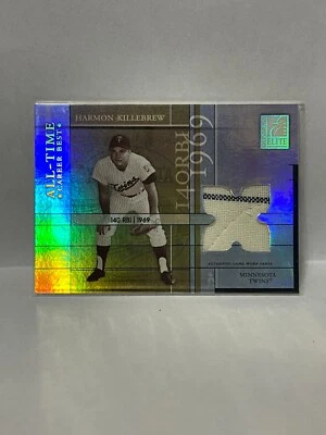 2003 Elite All-Time Career Best Materials Parallel #13 Harmon Killebrew /140 - Image 1 of 2