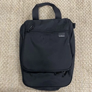 L.L. Bean Personal Organizer Reise Kulturbeutel zum Aufhängen Schwarz Mittelgroß Nylon - Bild 1 von 10