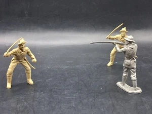 Juego de 3 figuras vintage de Davy Crockett Alamo - Imagen 1 de 8