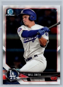 Carta Baseball 2018 Bowman BCP20 Will Smith Chrome Prospects Los Angeles Dodgers - Foto 1 di 2