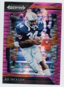 2019 Panini Prizm Draft Bo Jackson Purple Pulsar Prizm #15 Auburn - Picture 1 of 1