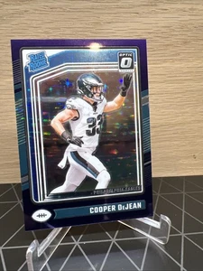 Cooper DeJean Purple Stars /15 Rated Rookie Eagles RC 2024 Optic - Bild 1 von 3
